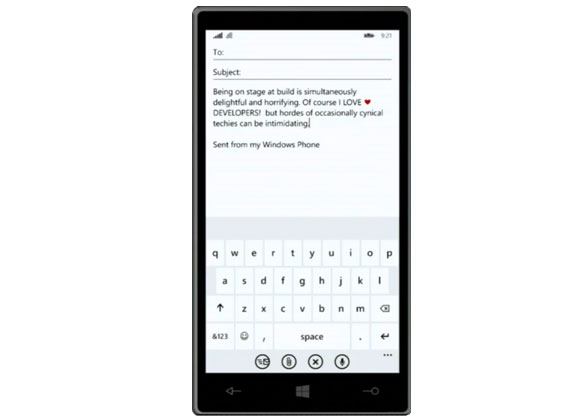 Windows Phone 8.1 - Wordflow