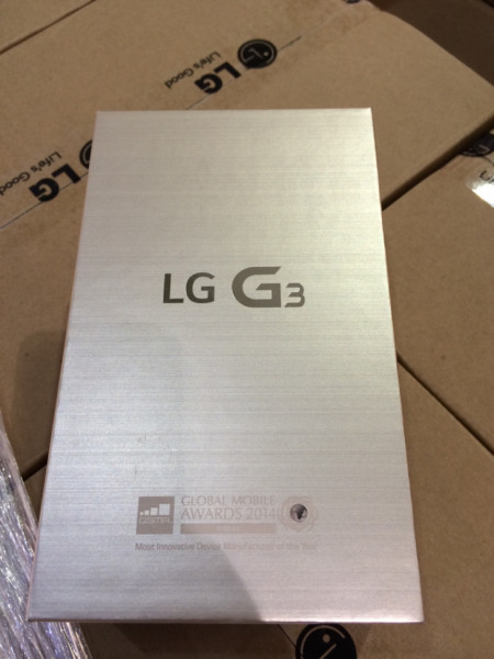 LG G3 - pudełko