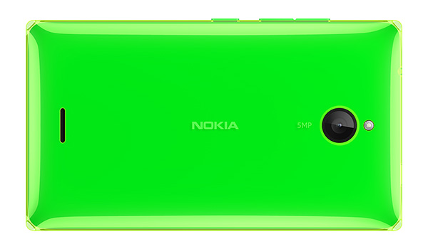 Nokia X2 - tył zielonej