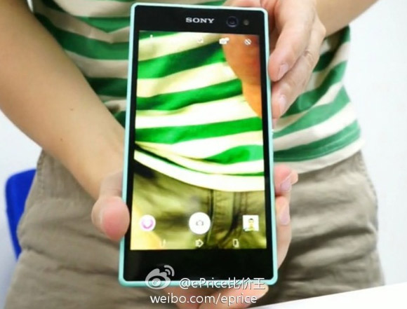 Sony Xperia C3 - front