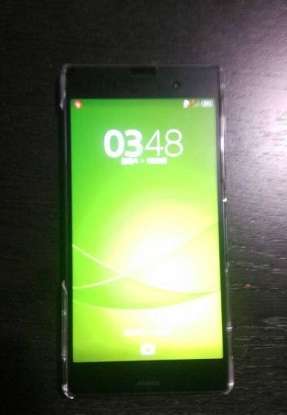 Sony Xperia Z3 Compact - front