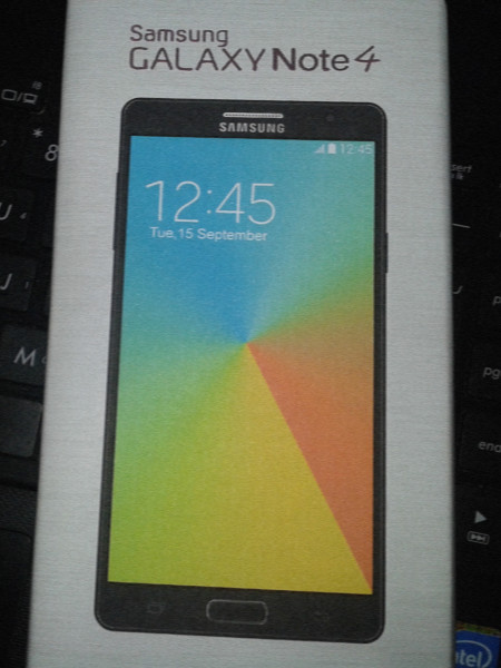 Samsung Galaxy Note 4 - opakowanie