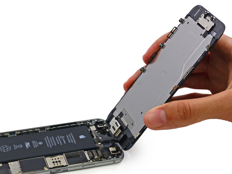 Apple iPhone 6 - rozkręcanie do baterii