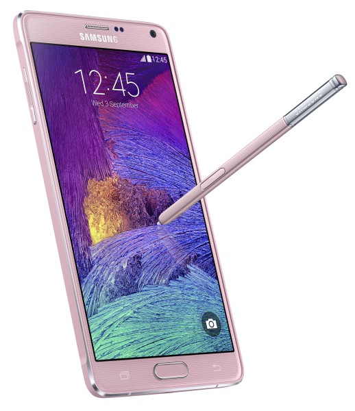 Samsung Galaxy Note 4 - różowy