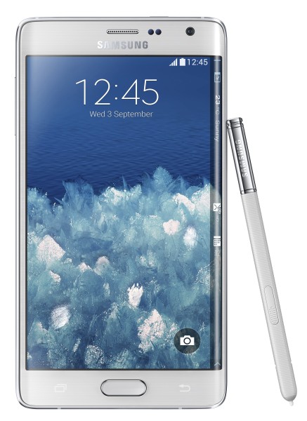 Samsung Galaxy Note Edge - biały, front