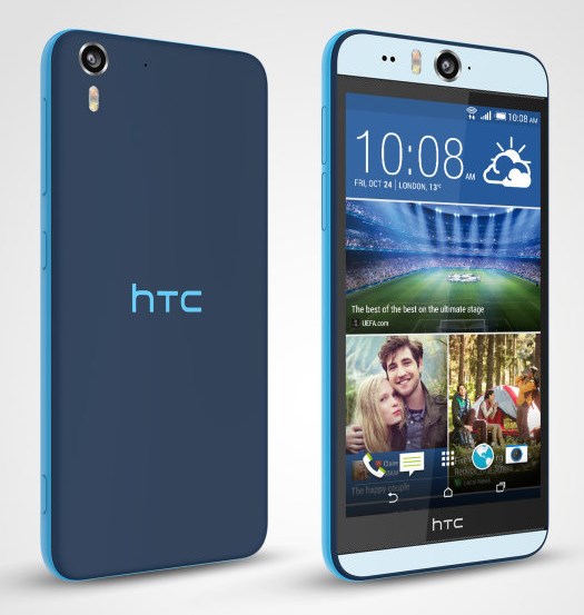 HTC Desire Eye - niebieski