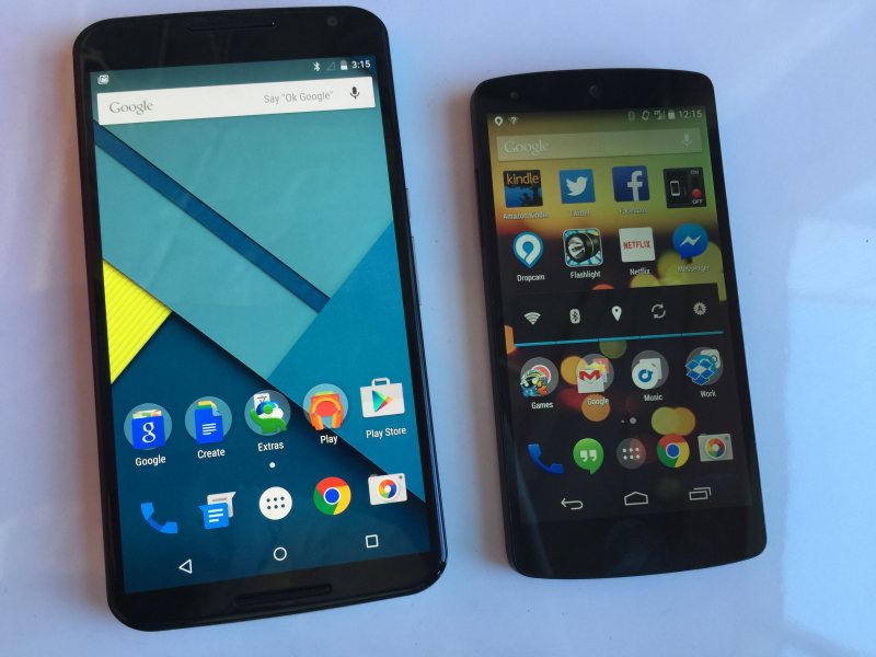 Motorola Nexus 6 i LG Nexus 5