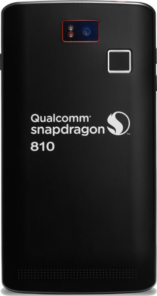 Qualcomm Snapdragon 810 - smartfon, tył